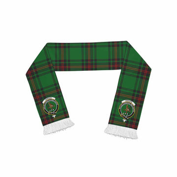 Orrock Tartan Ruffneck Scarf with Family Crest One Size 67.7*6.7 inches - Tartan Vibes Clothing