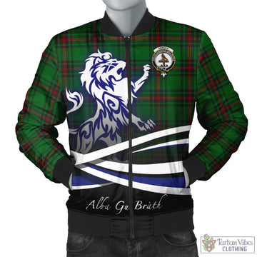 Orrock Tartan Bomber Jacket with Alba Gu Brath Regal Lion Emblem Unisex - Tartan Vibes Clothing