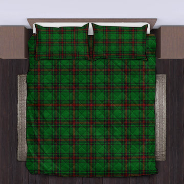 Orrock Tartan Quilt Bed Set