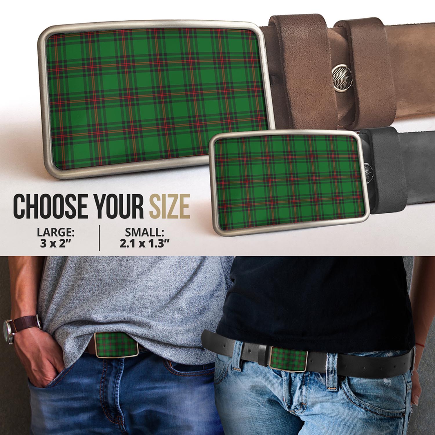 Orrock Tartan Belt Buckles - Tartan Vibes Clothing