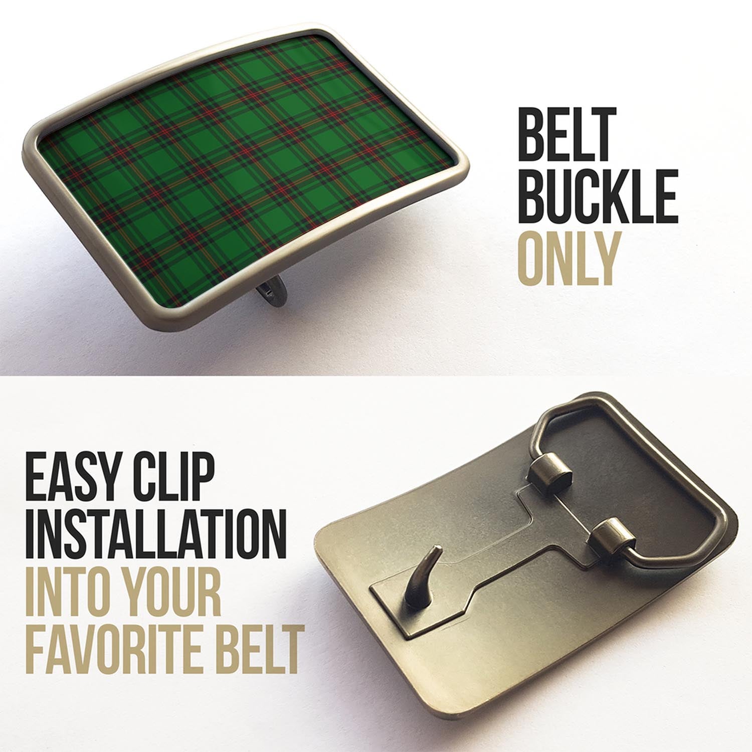 Orrock Tartan Belt Buckles - Tartan Vibes Clothing