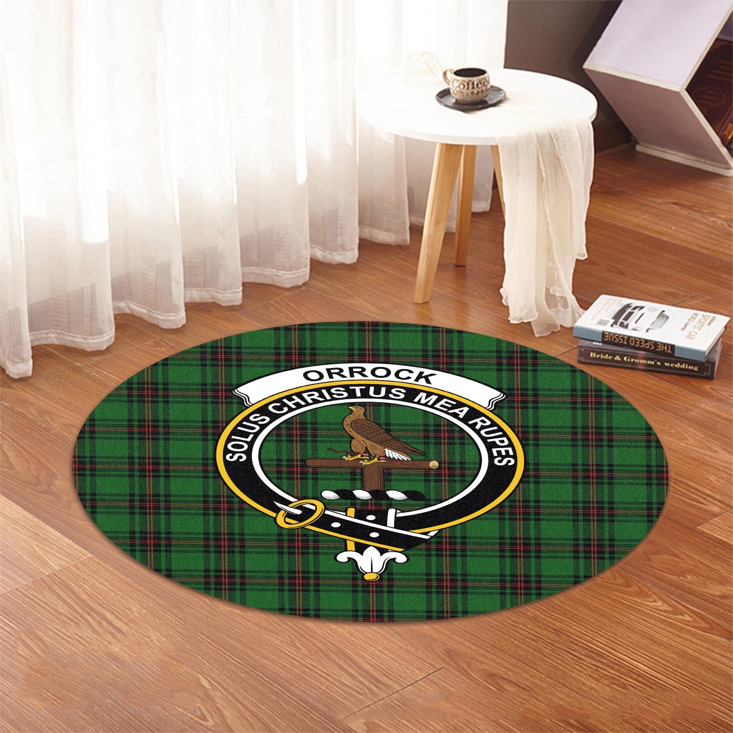 orrock-tartan-round-rug-with-family-crest