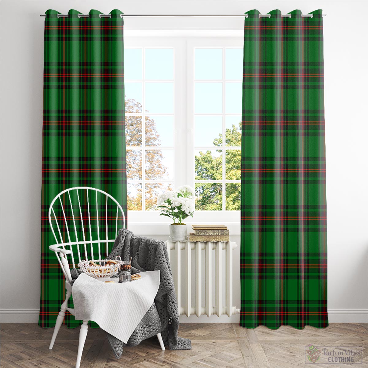 Orrock Tartan Window Curtain - Tartan Vibes Clothing