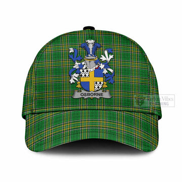 Osborne Irish Clan Tartan Classic Cap with Coat of Arms