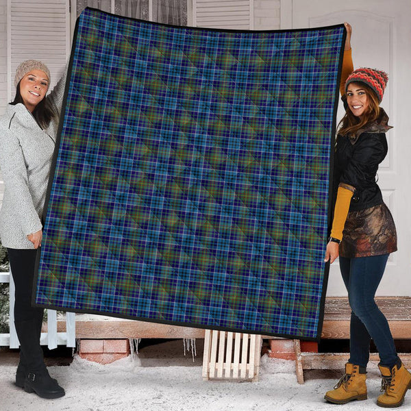 O'Sullivan Tartan Quilt Super King Quilt 91" x 110" - Tartan Vibes Clothing