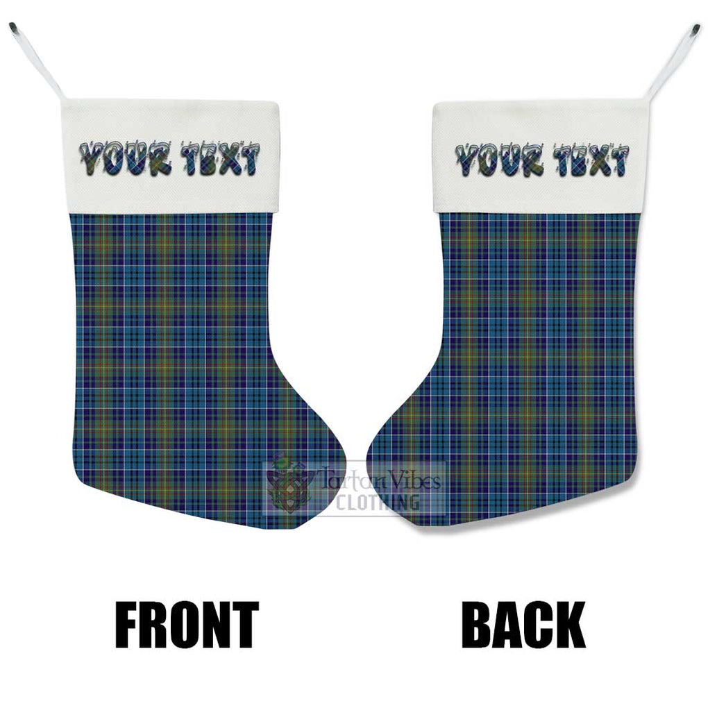 O'Sullivan Tartan Christmas Stocking with Personalized Text - Tartan Vibes Clothing