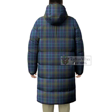 O'Sullivan Tartan Long Down Jacket