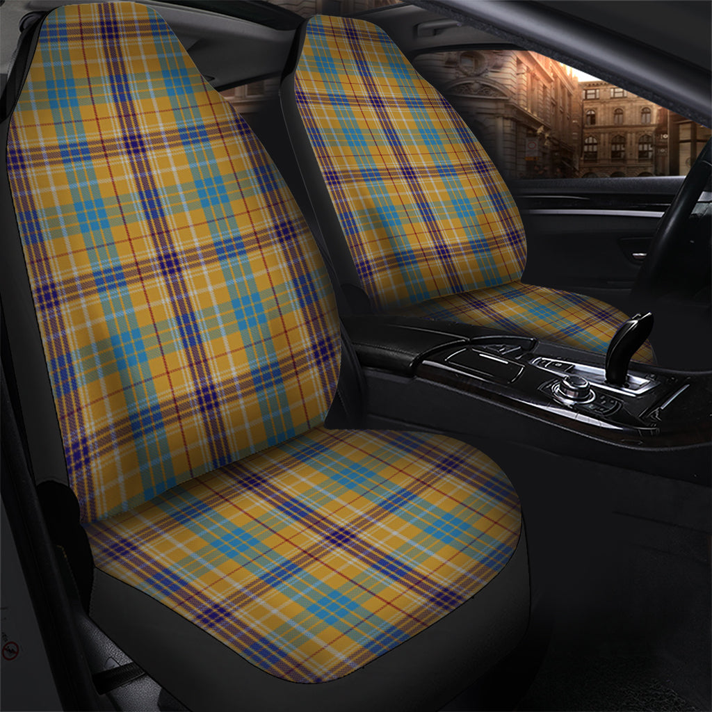 Ottawa Canada Tartan Car Seat Cover One Size - Tartanvibesclothing