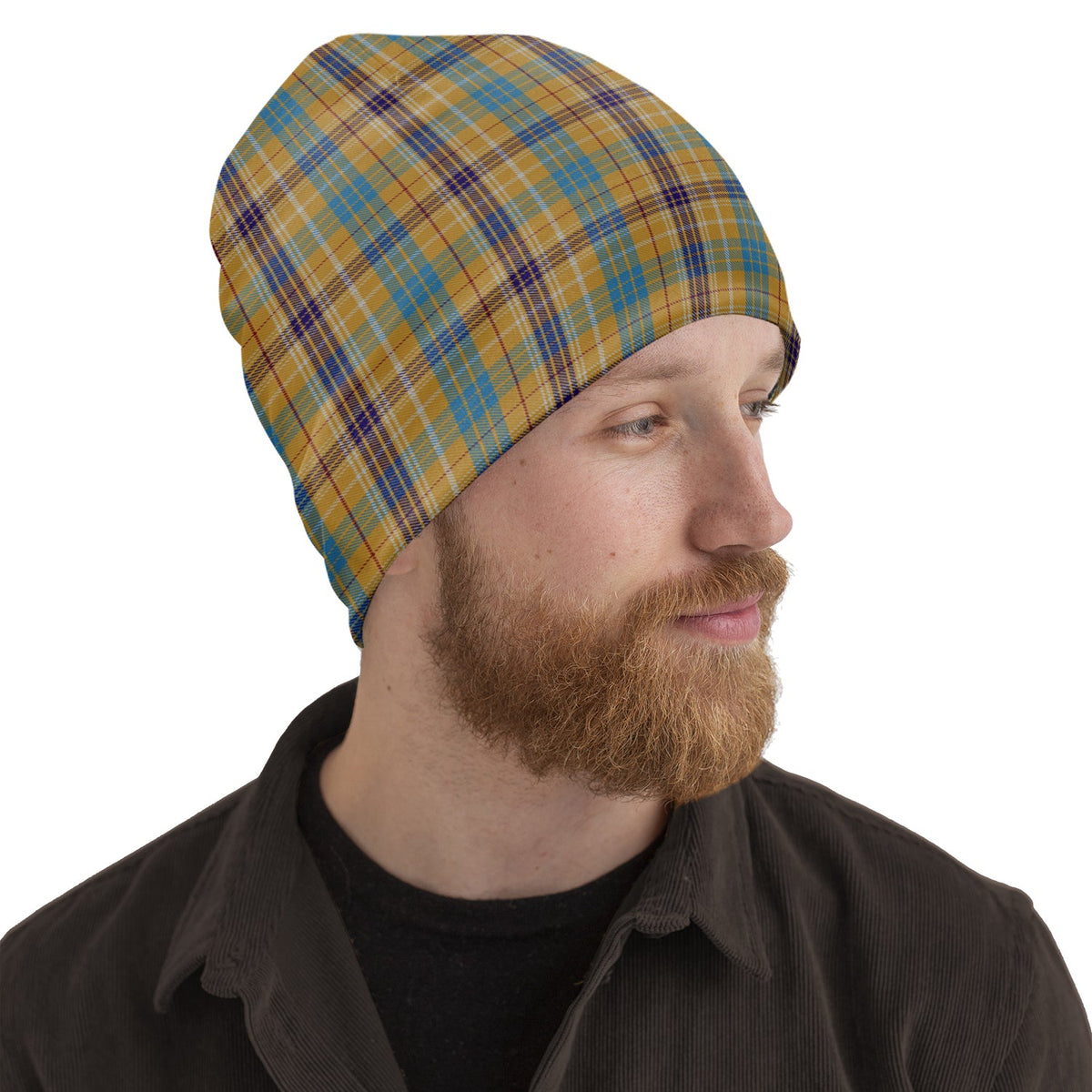 Ottawa Canada Tartan Beanie Hat - Tartan Vibes Clothing