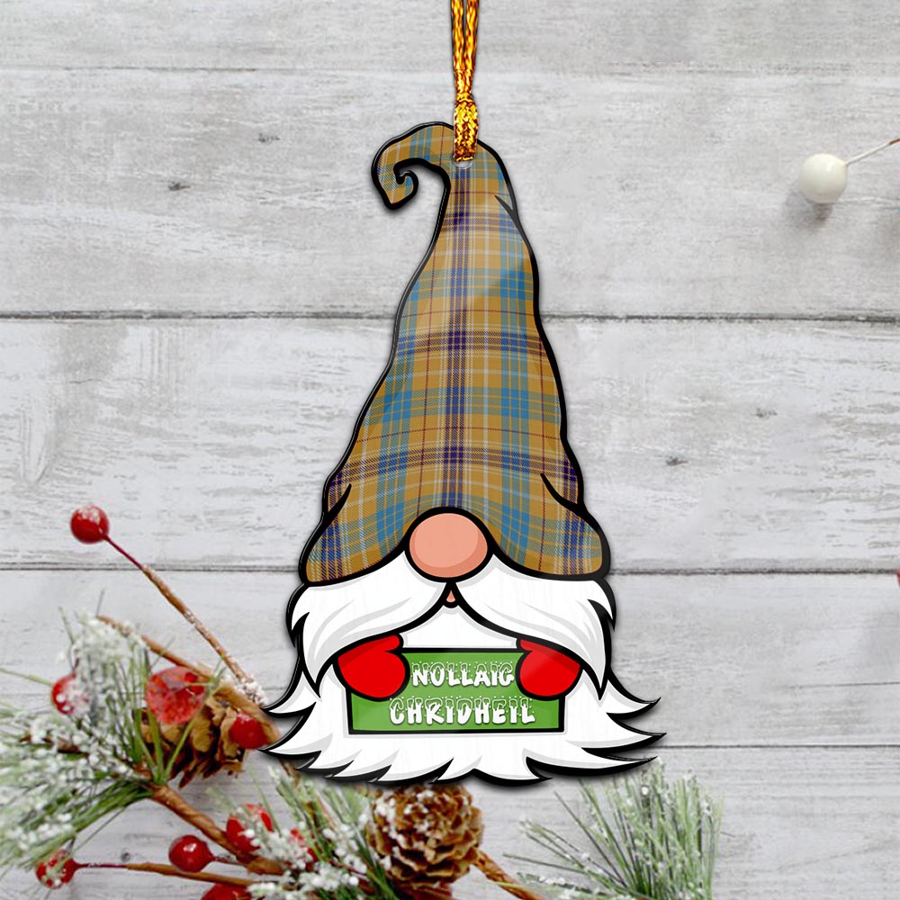 Ottawa Canada Gnome Christmas Ornament with His Tartan Christmas Hat - Tartan Vibes Clothing