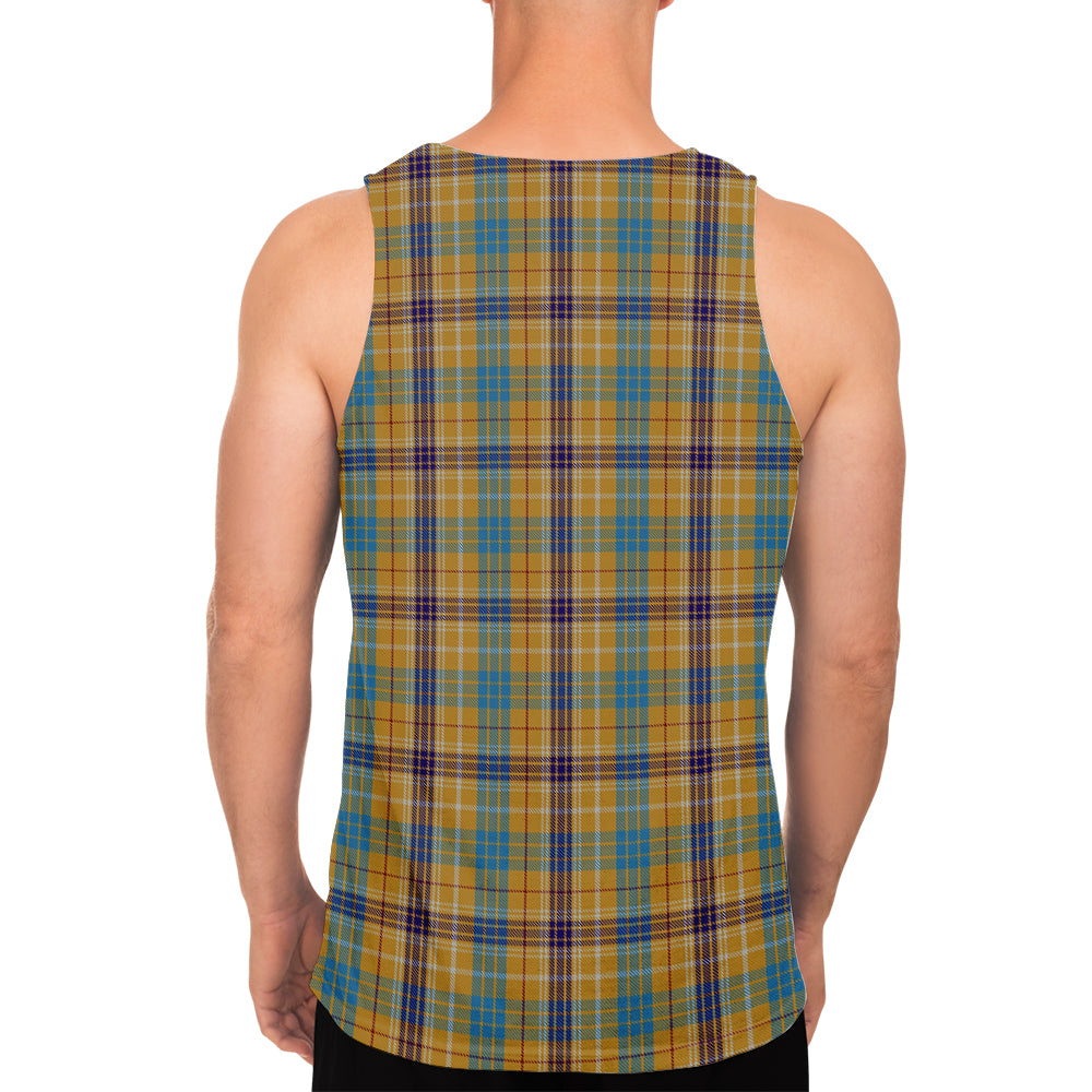 ottawa-canada-tartan-mens-tank-top