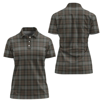 Outlander Tartan Polo Shirt For Women