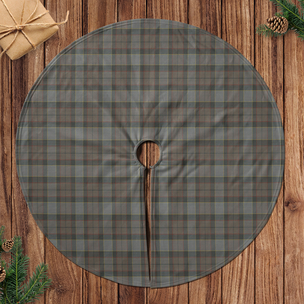 Outlander Fraser Tartan Christmas Tree Skirt - Tartanvibesclothing