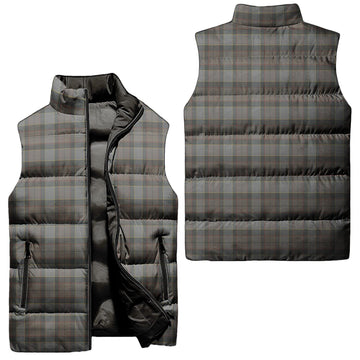 Outlander Tartan Sleeveless Puffer Jacket