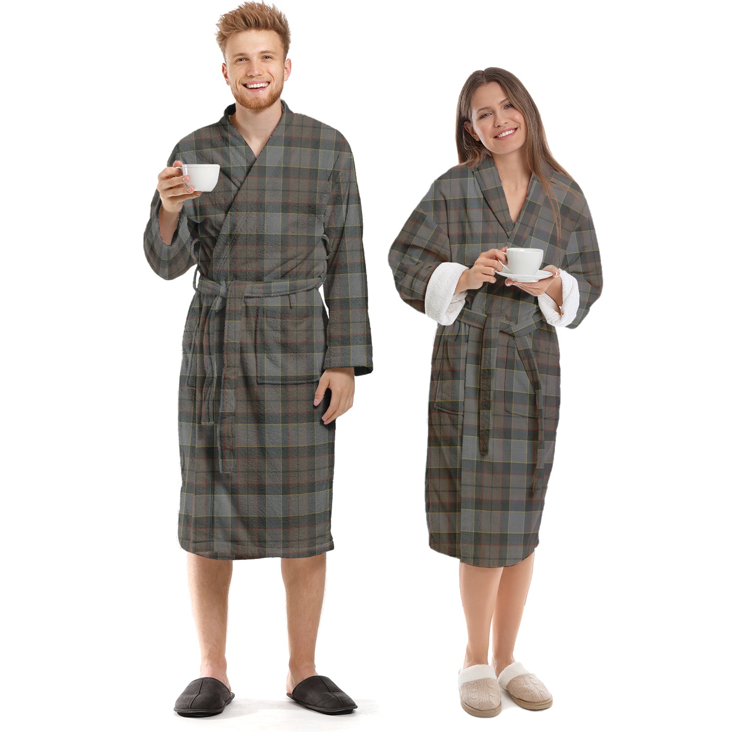 Outlander Tartan Bathrobe Unisex S - Tartan Vibes Clothing