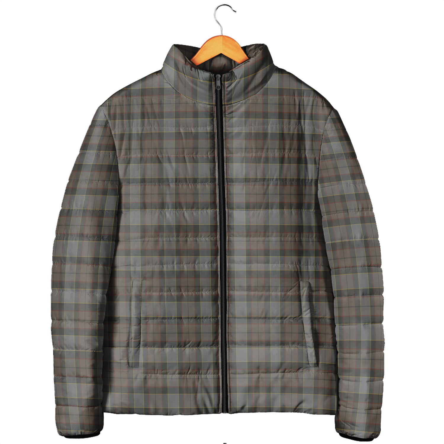 Outlander Tartan Padded Jacket Men's Padded Jacket - Tartan Vibes Clothing