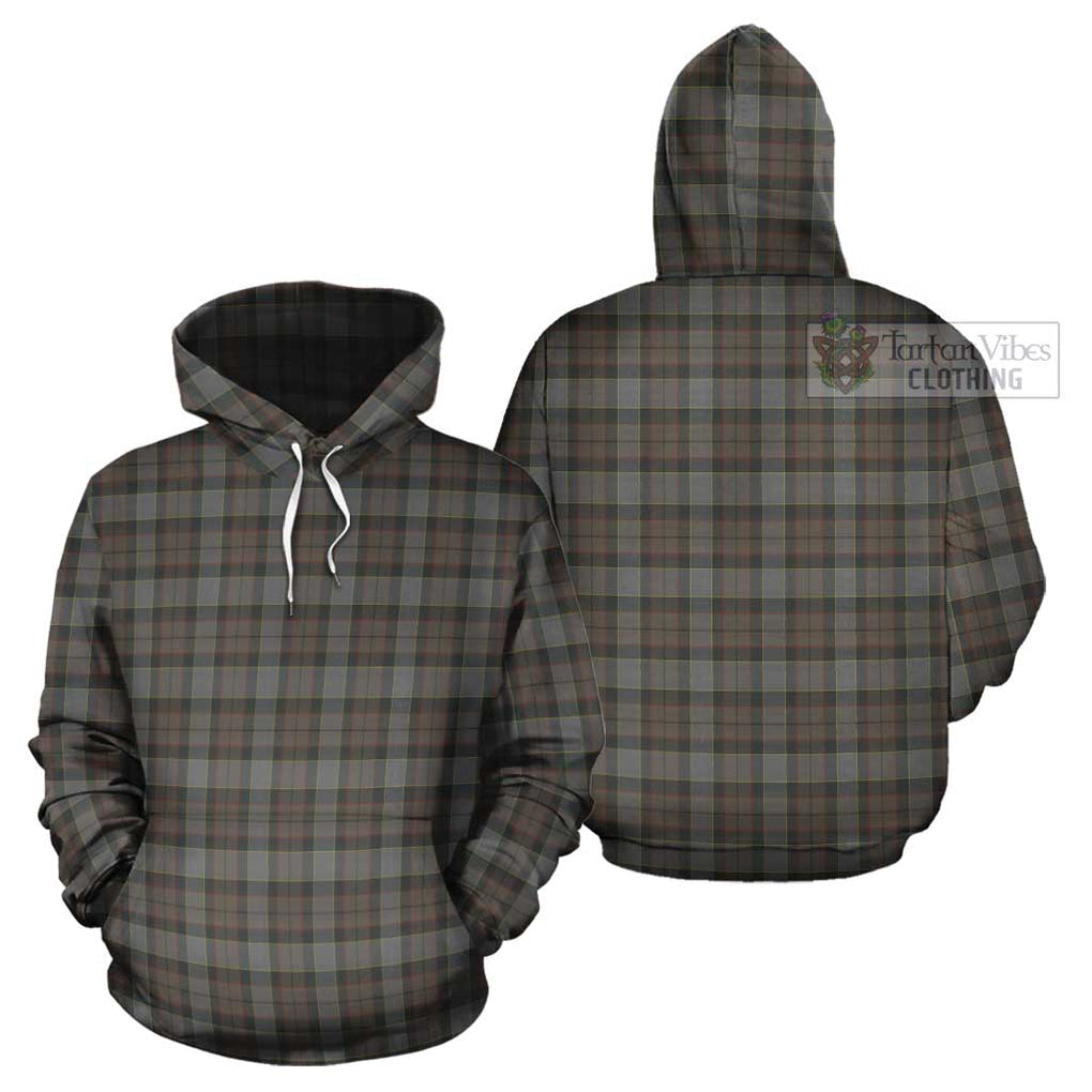 Outlander Tartan Cotton Hoodie Pullover Hoodie - Tartan Vibes Clothing