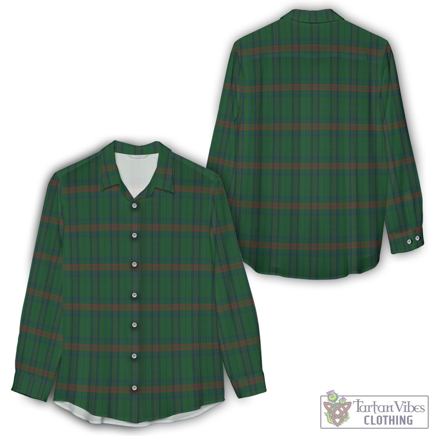 Owen of Wales Tartan Womens Casual Shirt