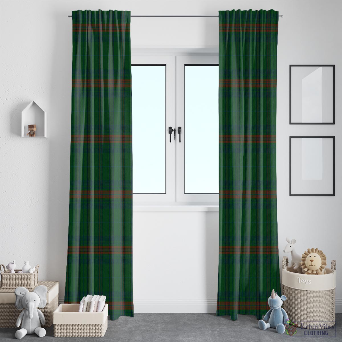 Owen of Wales Tartan Window Curtain