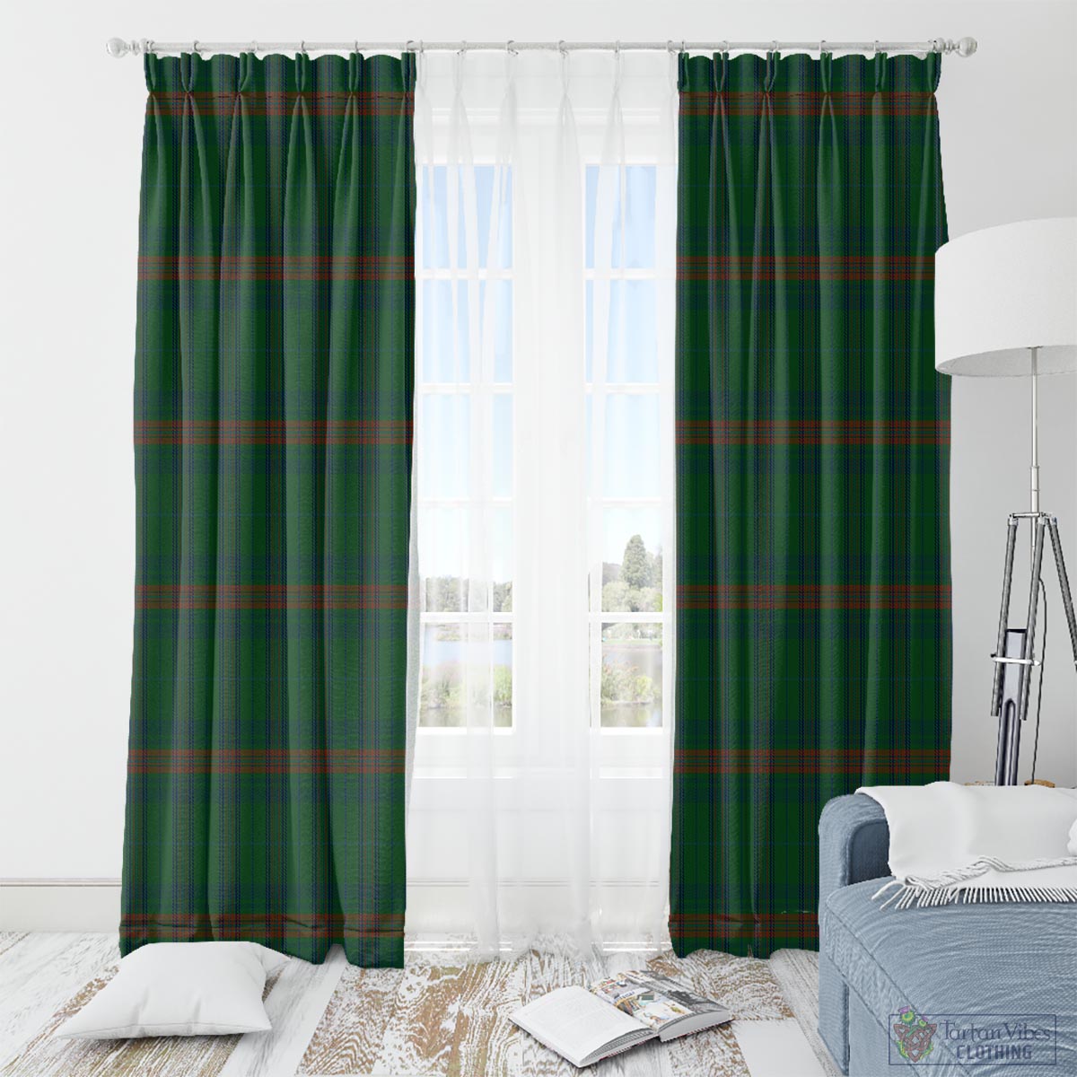 Owen of Wales Tartan Window Curtain