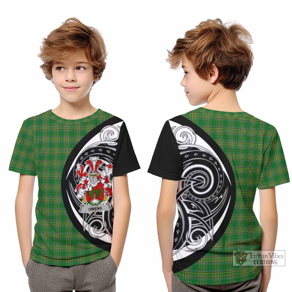 Owens Irish Clan Kid T-Shirt Celtic Circle Style - Tartan Vibes Clothing