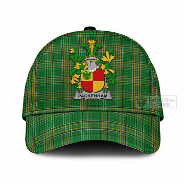 Packenham Irish Clan Tartan Classic Cap with Coat of Arms