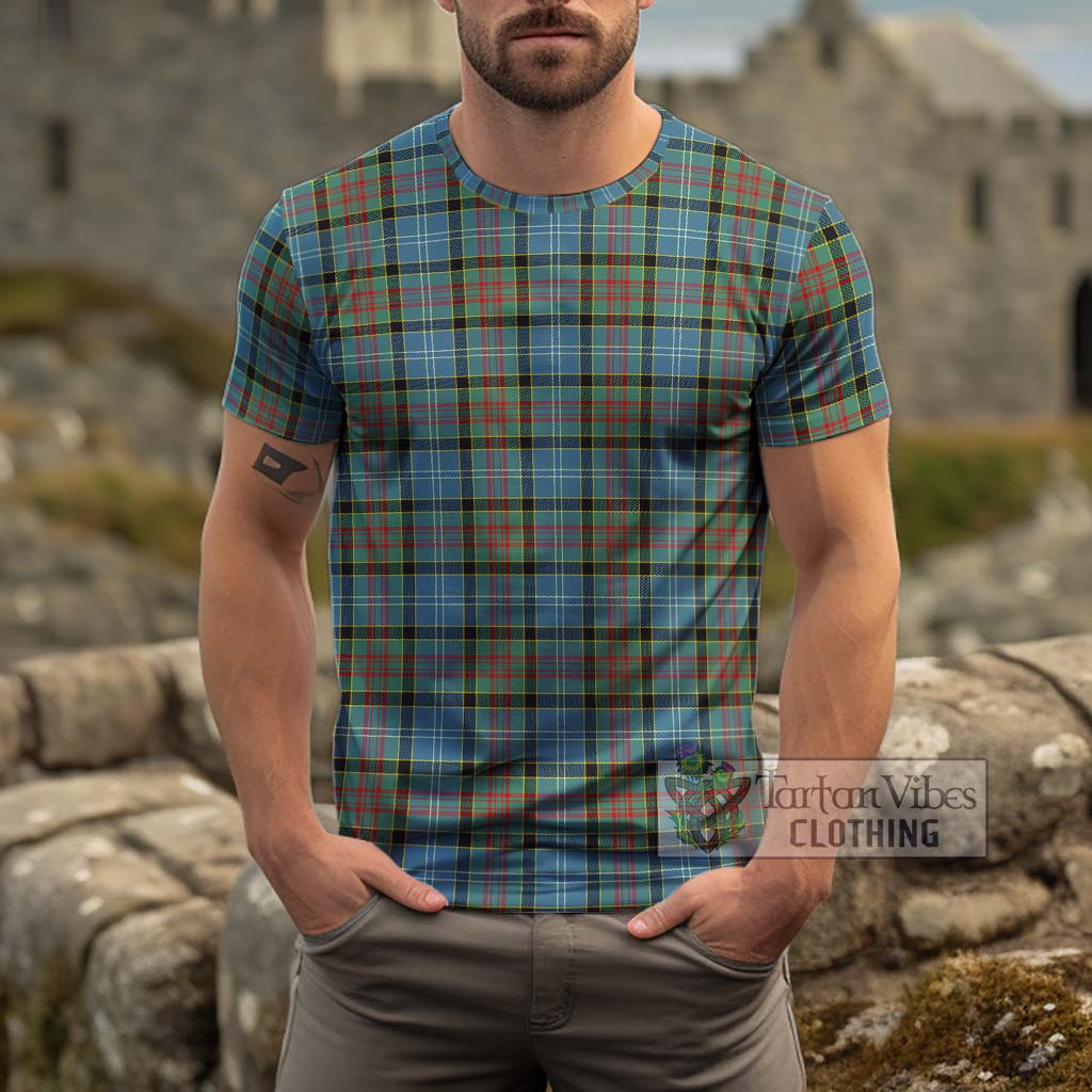 Paisley Tartan Cotton T-Shirt Men's Shirt - Tartanvibesclothing Shop