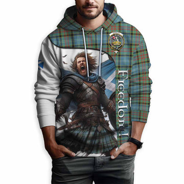 Paisley Crest Tartan Hoodie Inspired by the Freedom of Scottish Warrior