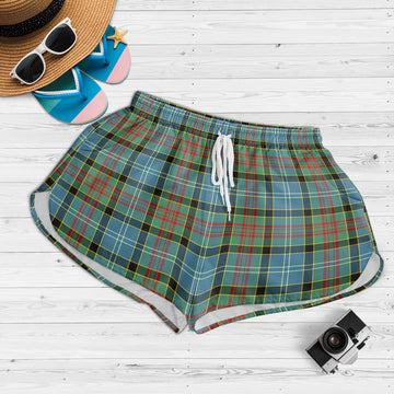 Paisley Tartan Womens Shorts