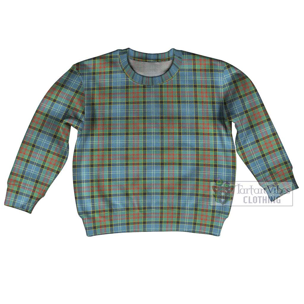 Tartan Vibes Clothing Paisley Tartan Kid Ugly Sweater