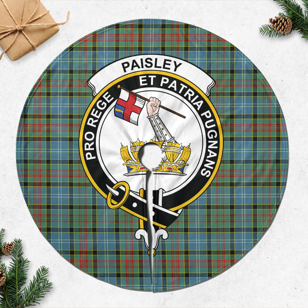 paisley-tartan-christmas-tree-skirt-with-family-crest