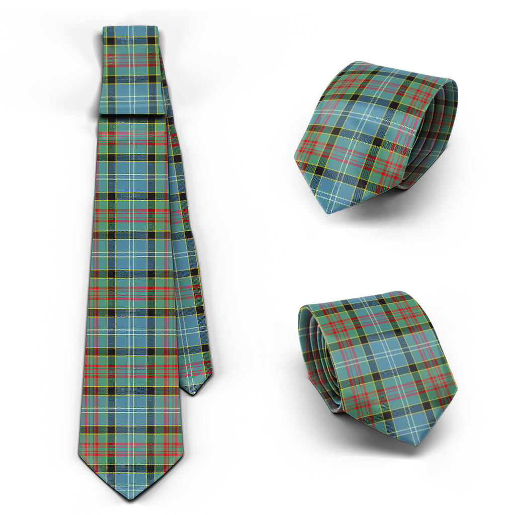 Paisley Tartan Classic Necktie Necktie One Size - Tartan Vibes Clothing