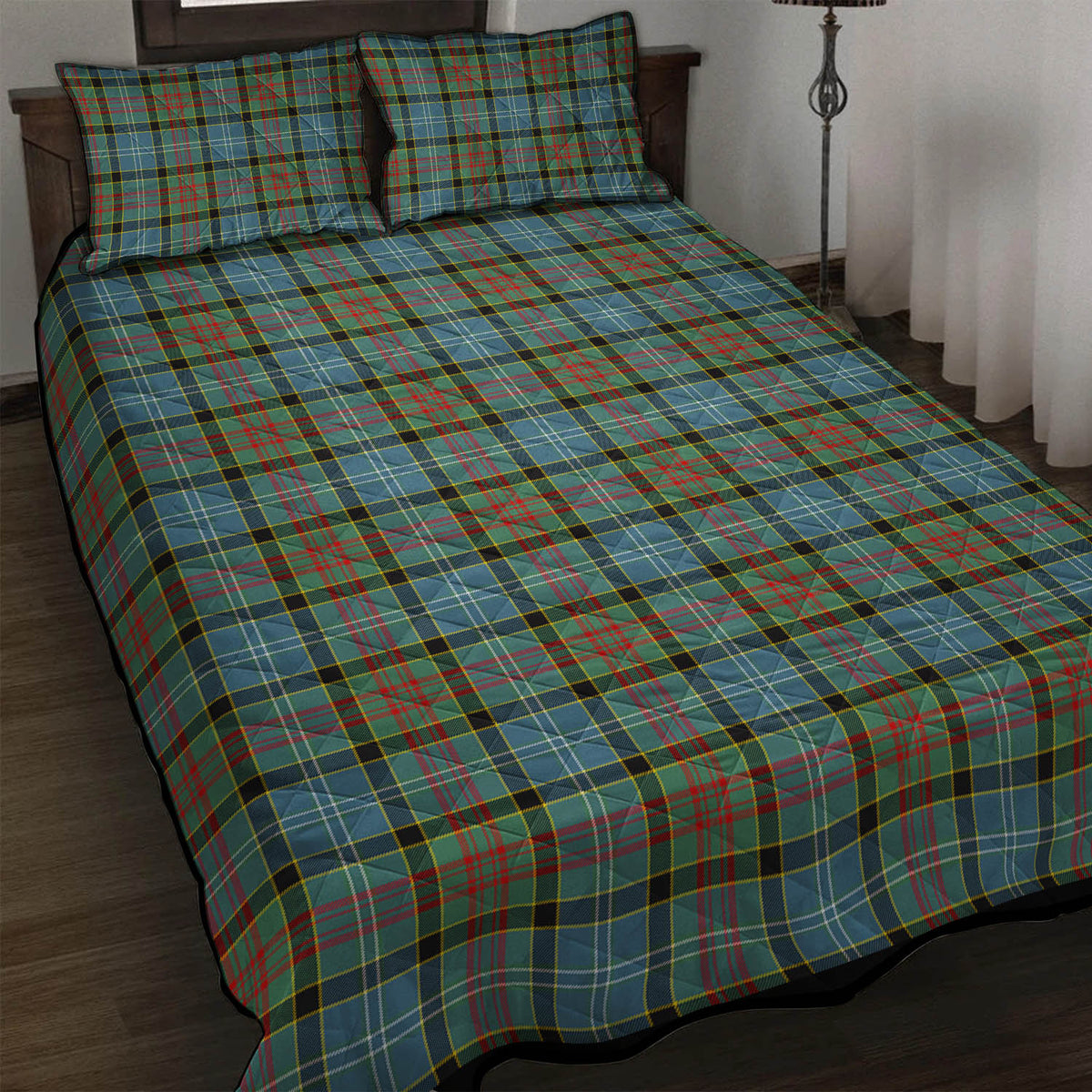 Paisley Tartan Quilt Bed Set - Tartan Vibes Clothing