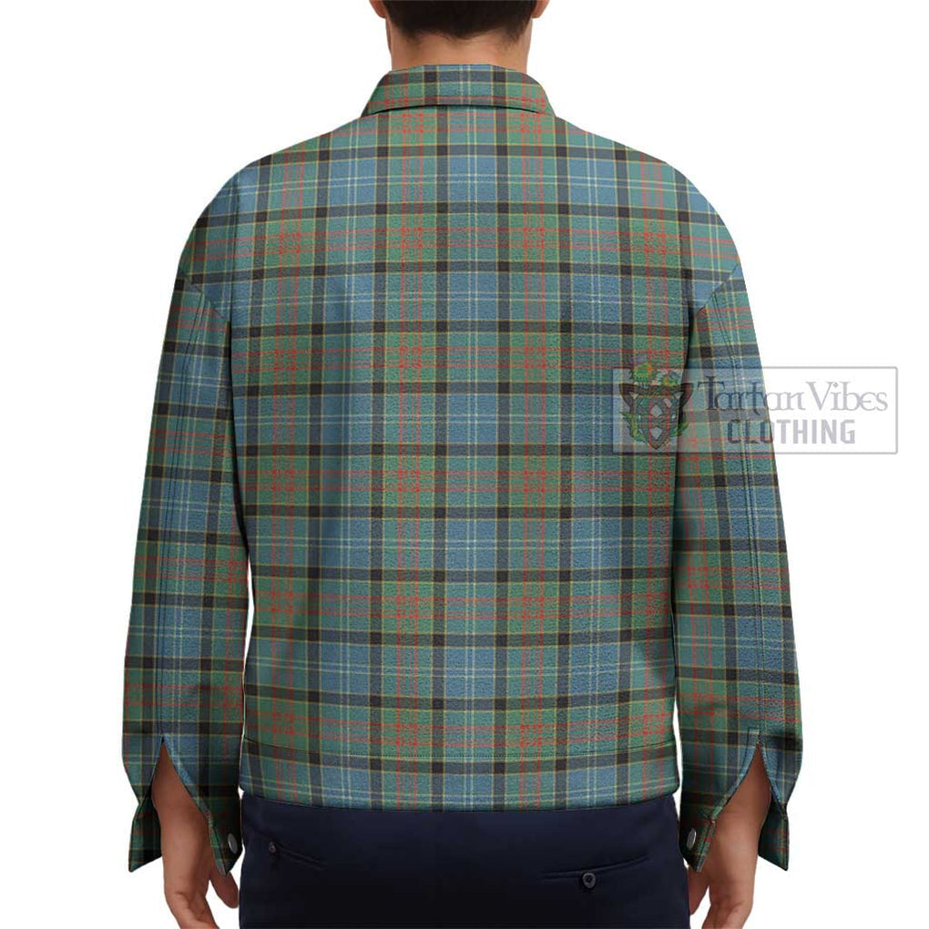 Paisley Tartan Unisex Lapel Cotton Jacket - Tartan Vibes Clothing