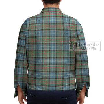 Paisley Tartan Unisex Lapel Cotton Jacket