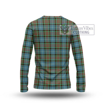 Paisley Tartan Long Sleeve T-Shirt with Family Crest DNA In Me Style