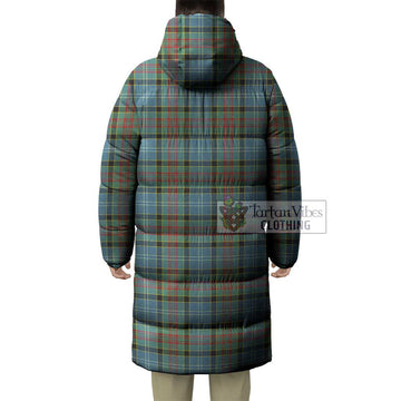 Paisley Tartan Long Down Jacket