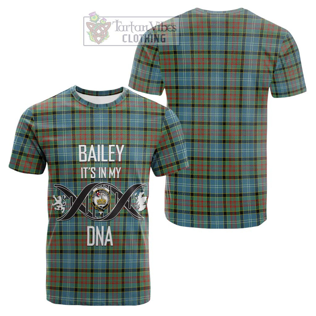 Tartan Vibes Clothing Paisley Tartan Cotton T-shirt with Family Crest DNA In Me Style