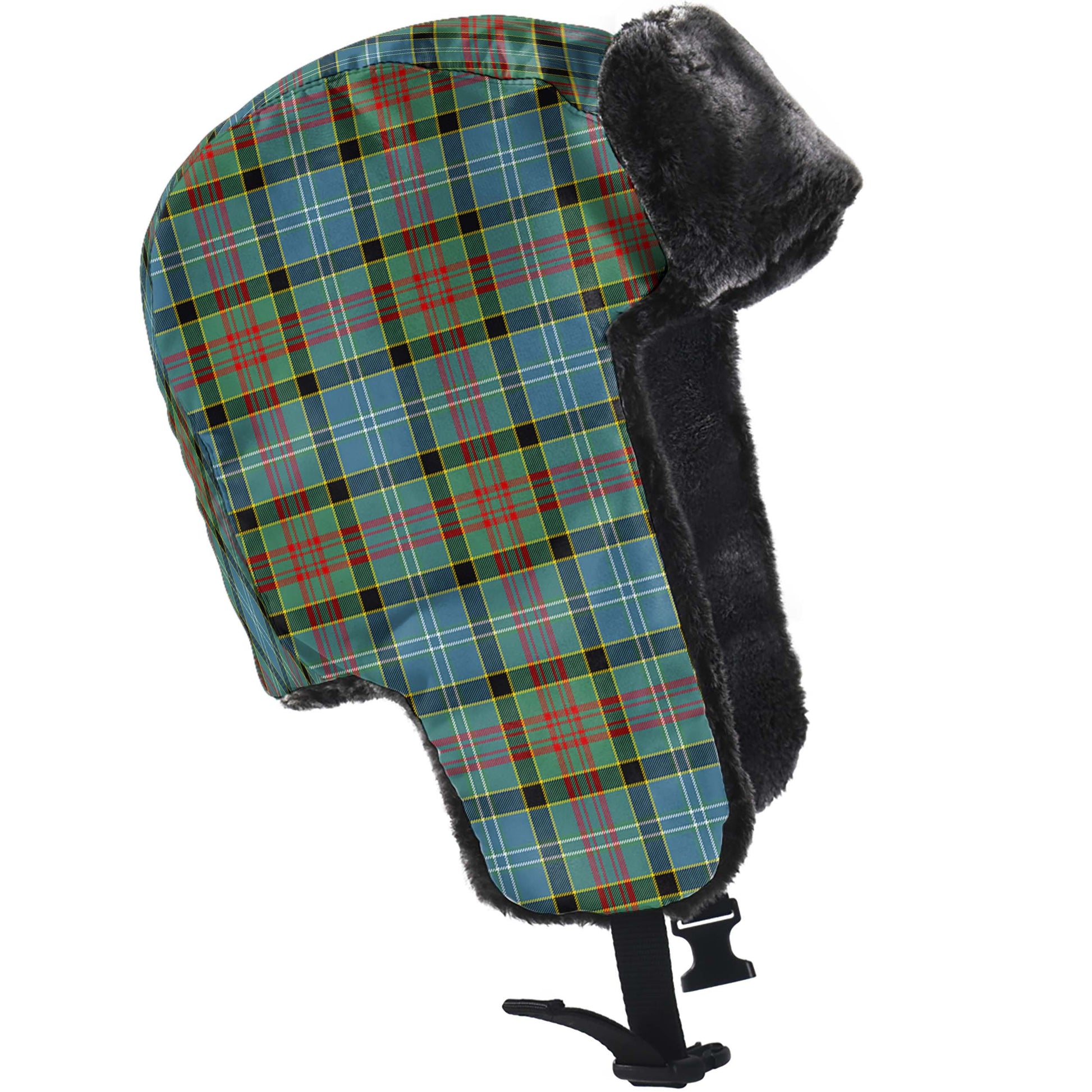 Paisley Tartan Winter Trapper Hat - Tartanvibesclothing