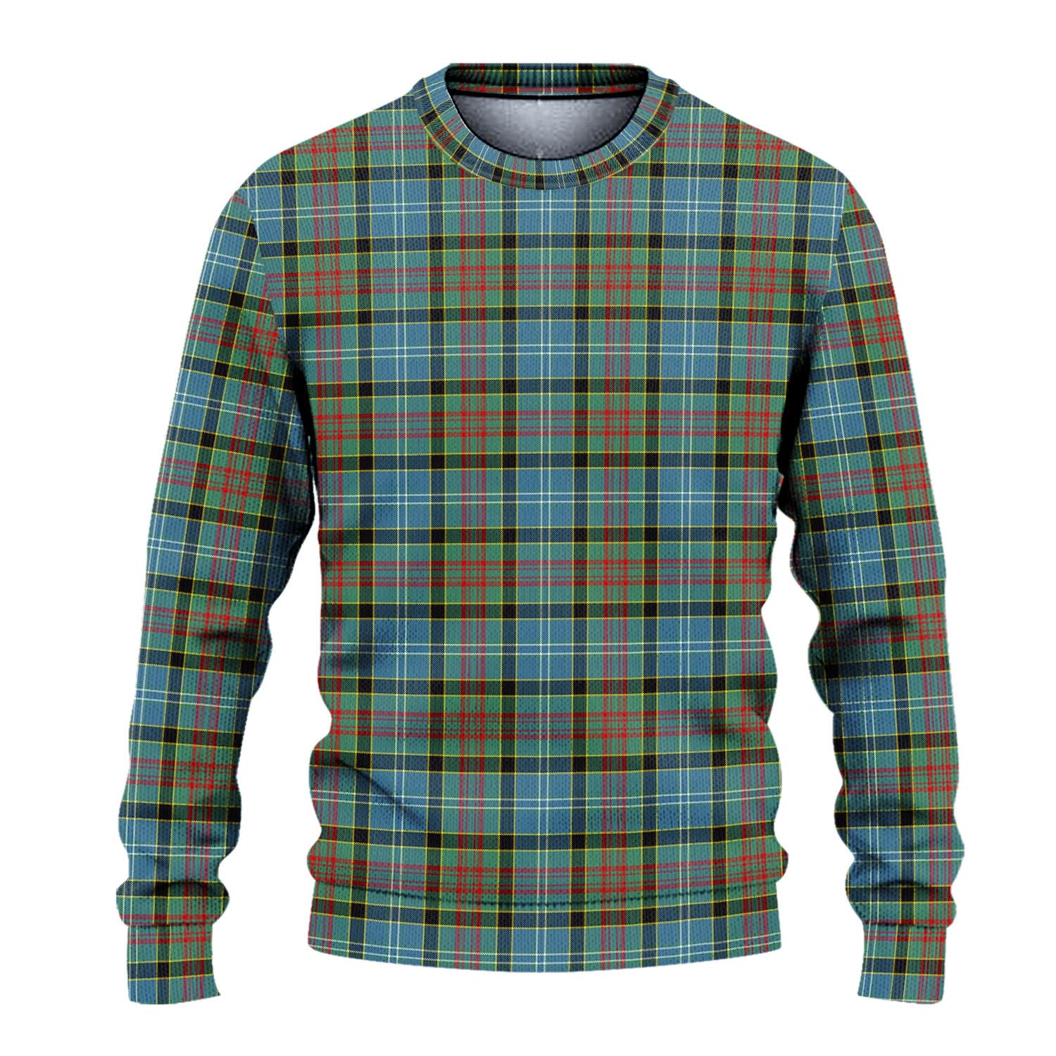 Paisley Tartan Knitted Sweater - Tartanvibesclothing