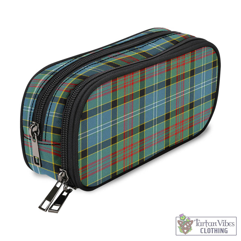 Tartan Vibes Clothing Paisley Tartan Pen and Pencil Case