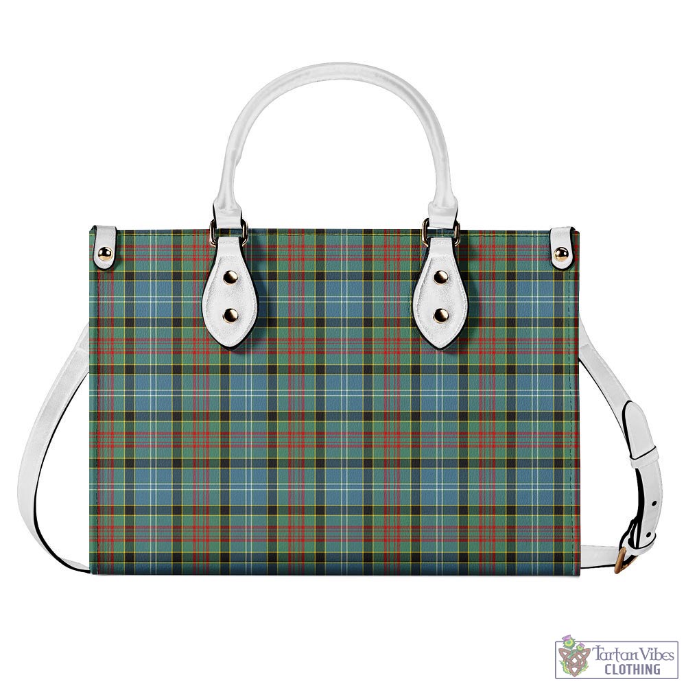 Tartan Vibes Clothing Paisley Tartan Luxury Leather Handbags