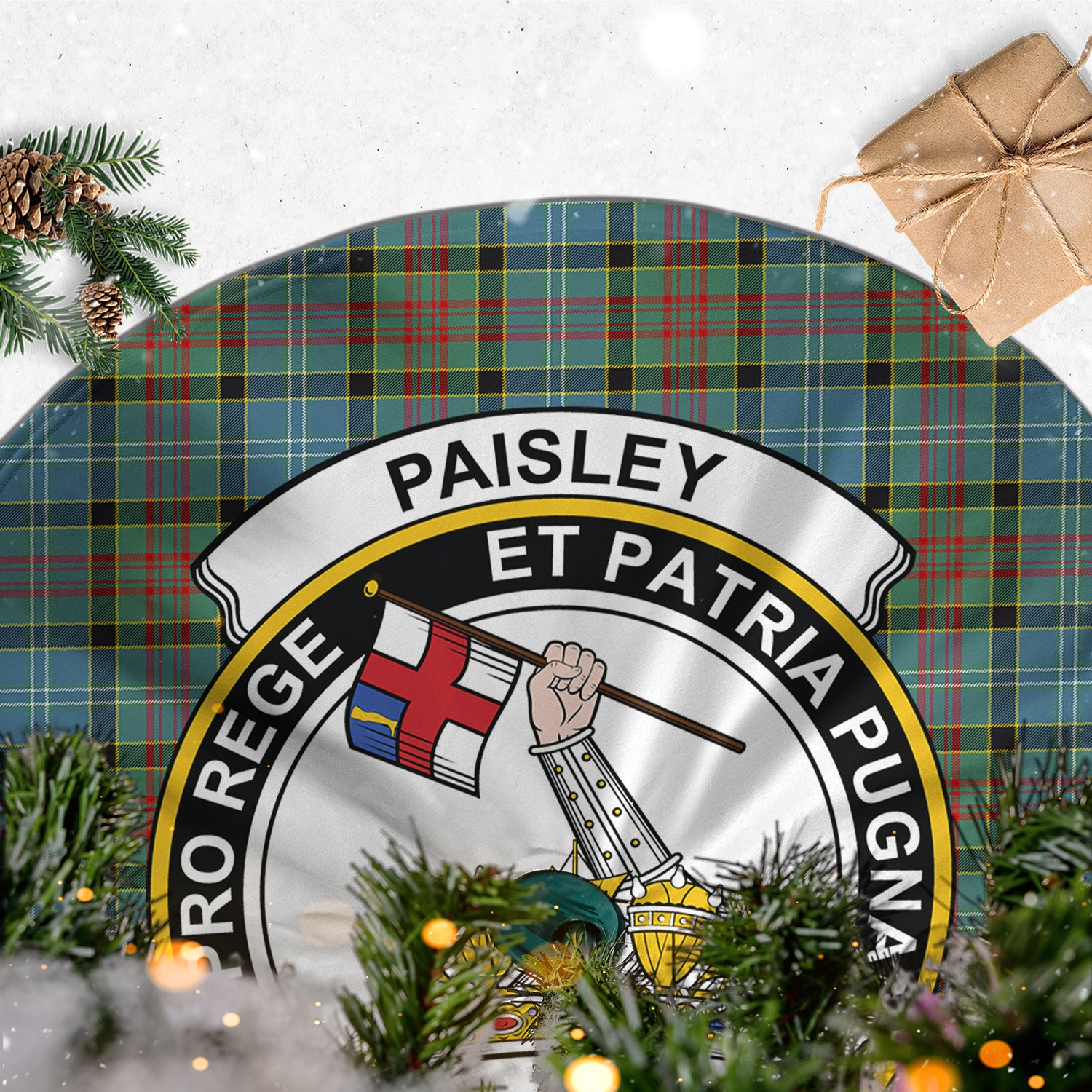 paisley-tartan-christmas-tree-skirt-with-family-crest