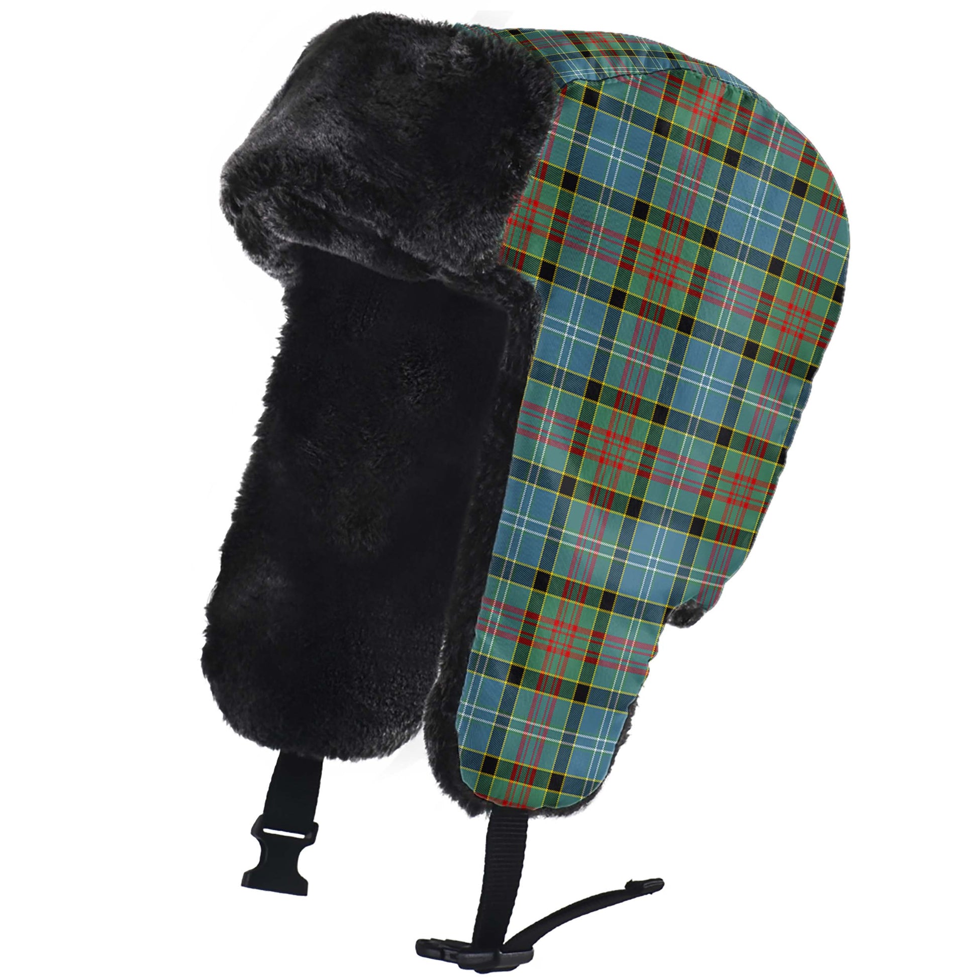 Paisley Tartan Winter Trapper Hat - Tartanvibesclothing