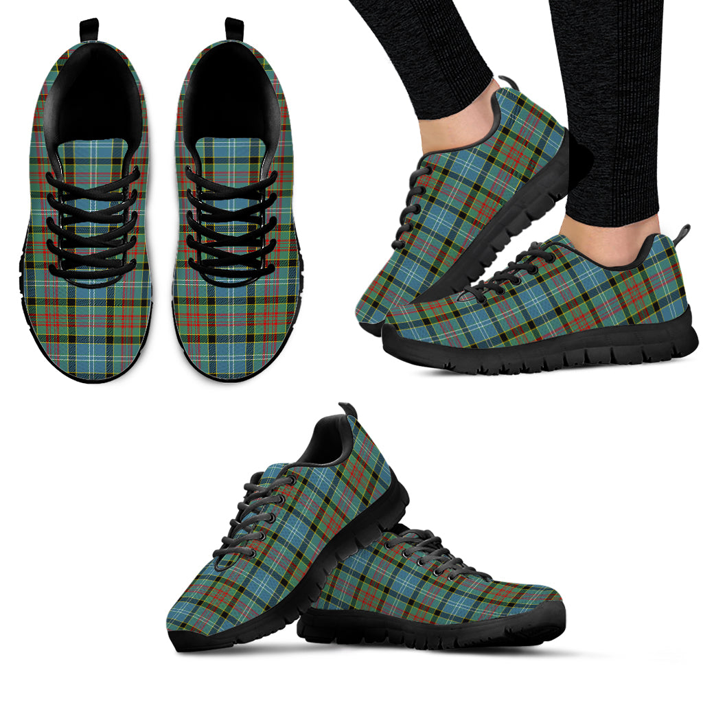 Paisley Tartan Sneakers - Tartan Vibes Clothing