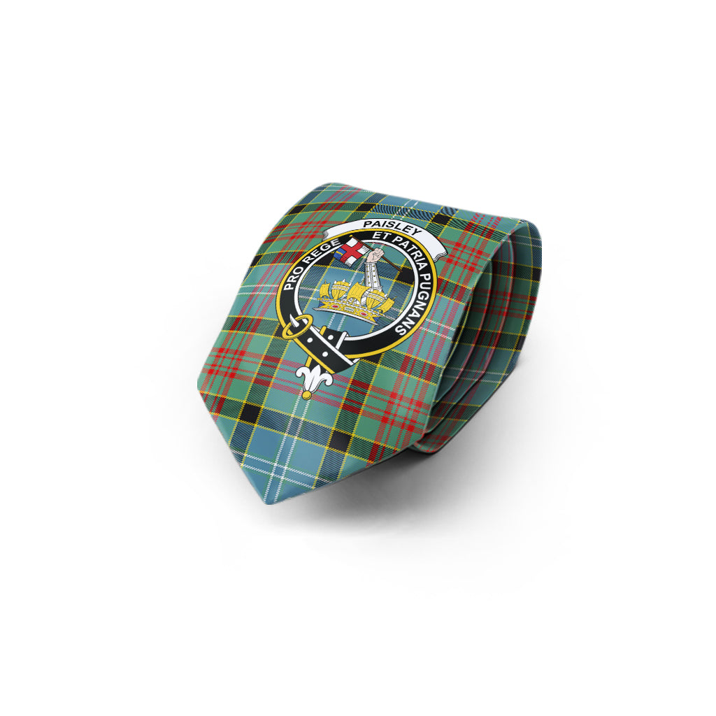 paisley-tartan-classic-necktie-with-family-crest