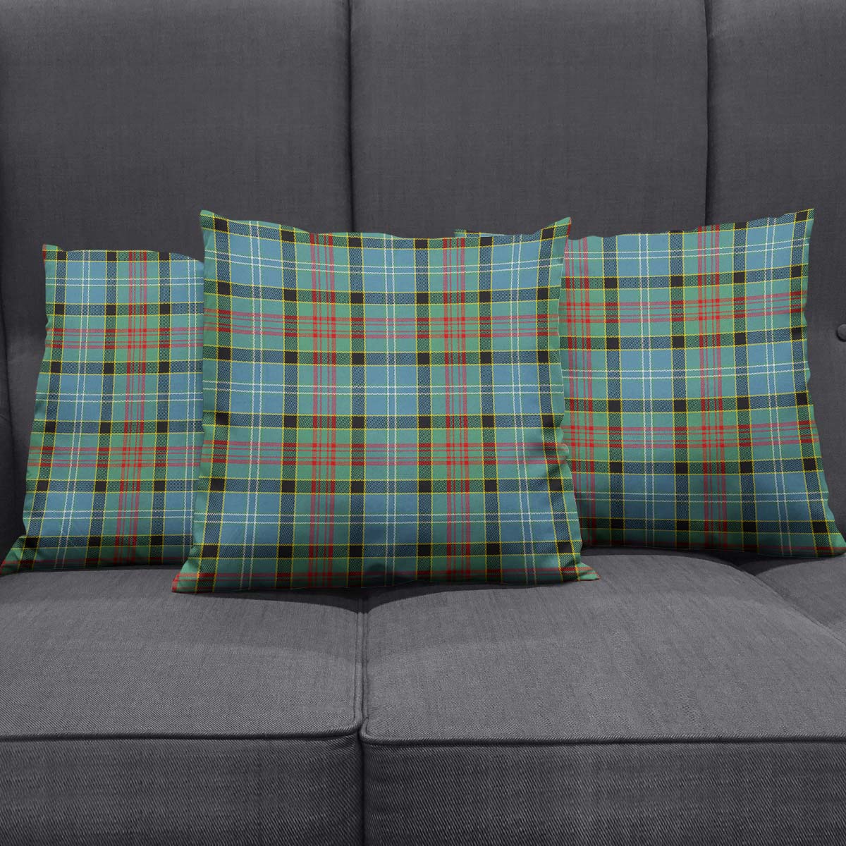 Paisley Tartan Pillow Cover - Tartanvibesclothing