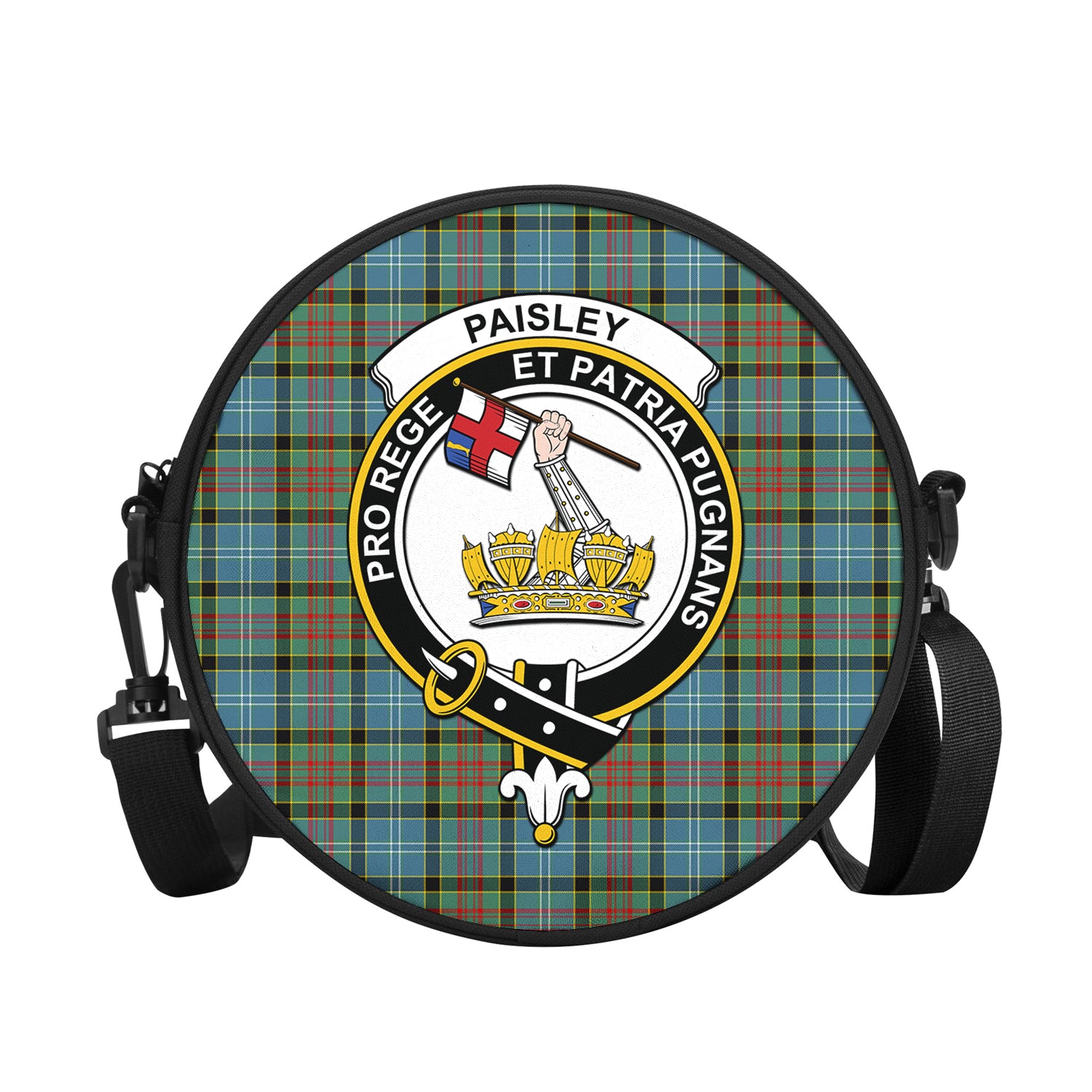 paisley-tartan-round-satchel-bags-with-family-crest