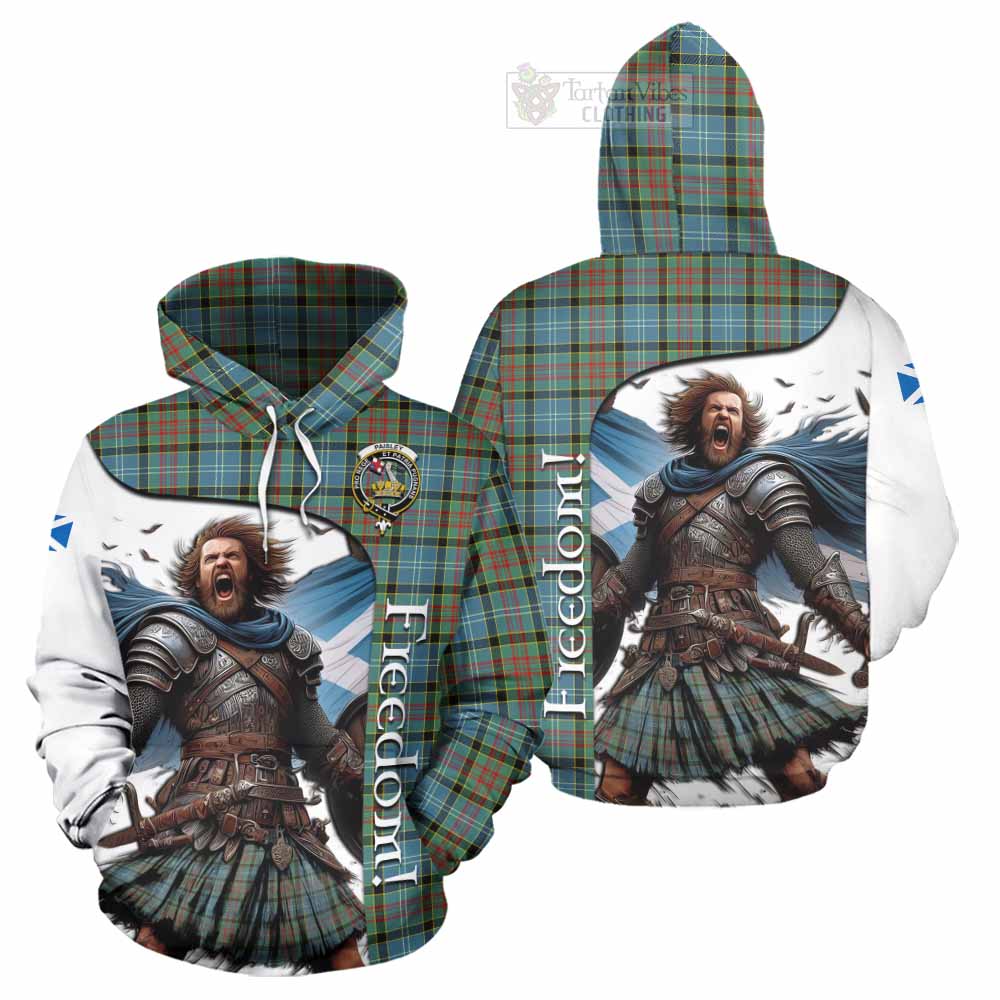 Tartan Vibes Clothing Paisley Crest Tartan Hoodie Inspired by the Freedom of Scottish Warrior