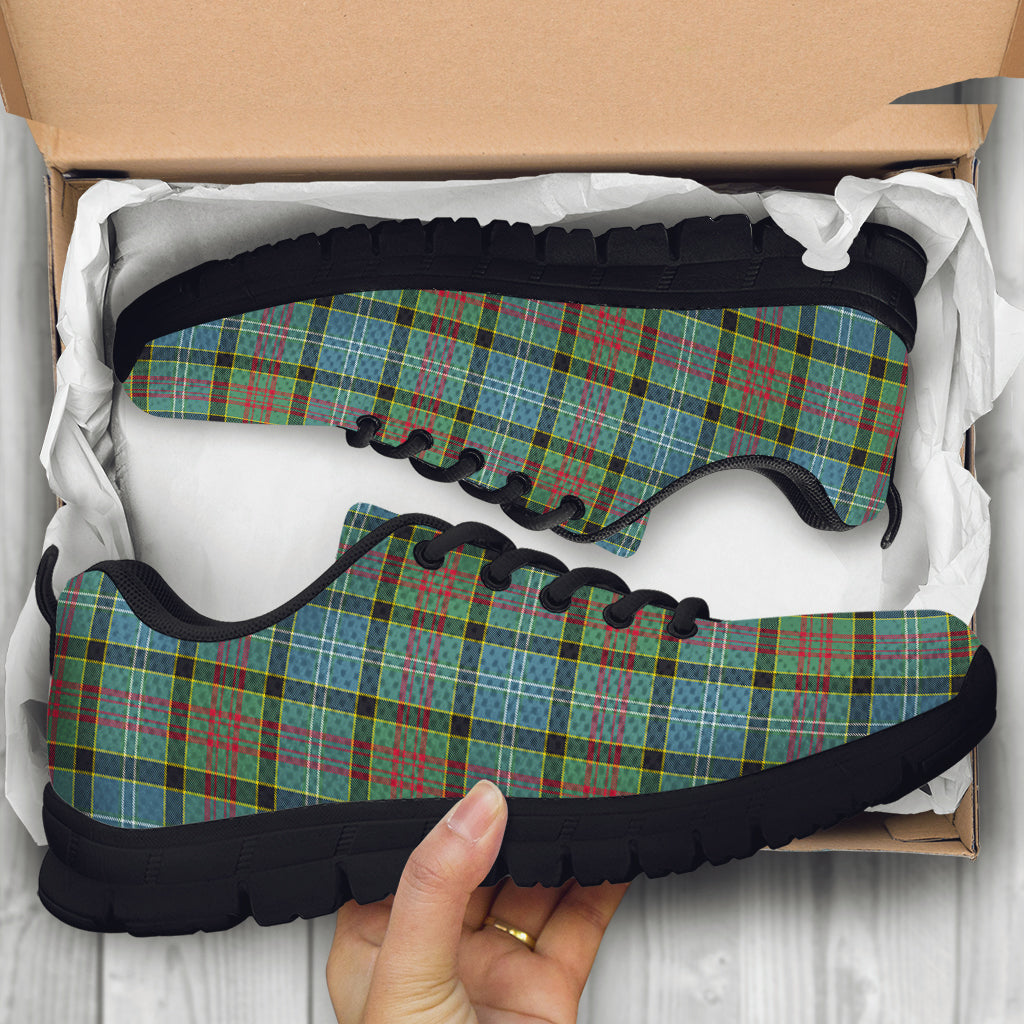 Paisley Tartan Sneakers - Tartan Vibes Clothing